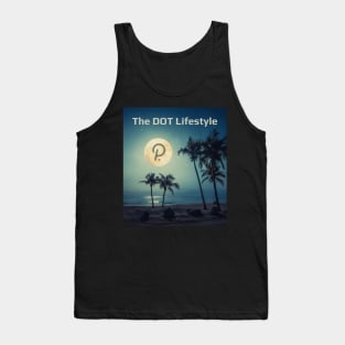 Polkadot lifestyle DOT Crypto Moon cryptocurrency Tank Top